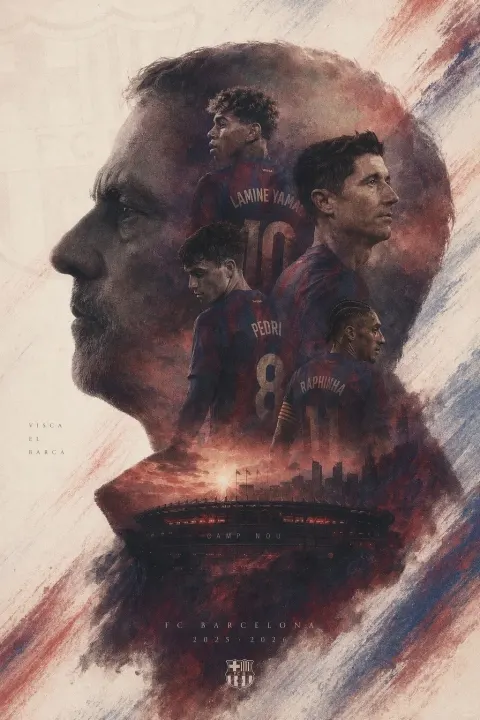 Epic Double Exposure Poster