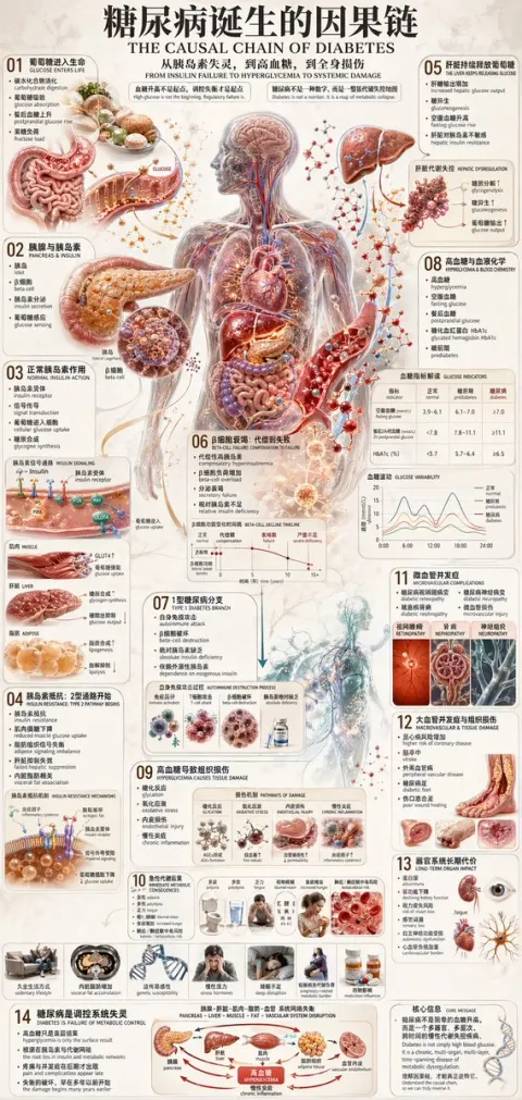 Diabetes Causal Chain Explained