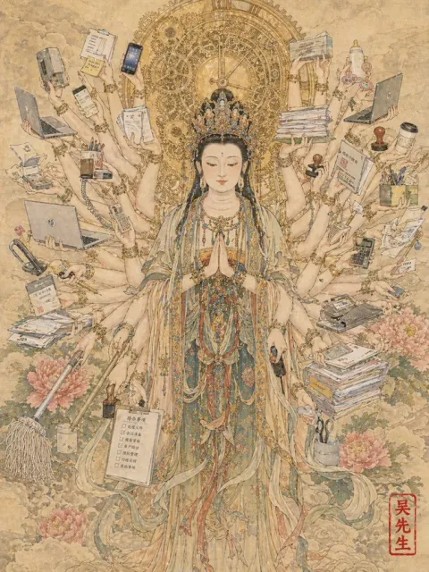 Guanyin the Ultimate Office Worker