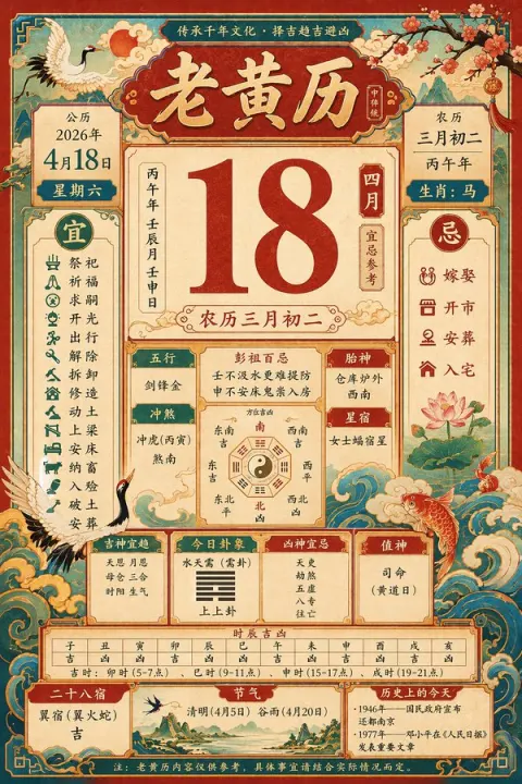 Old Almanac Generator 2026