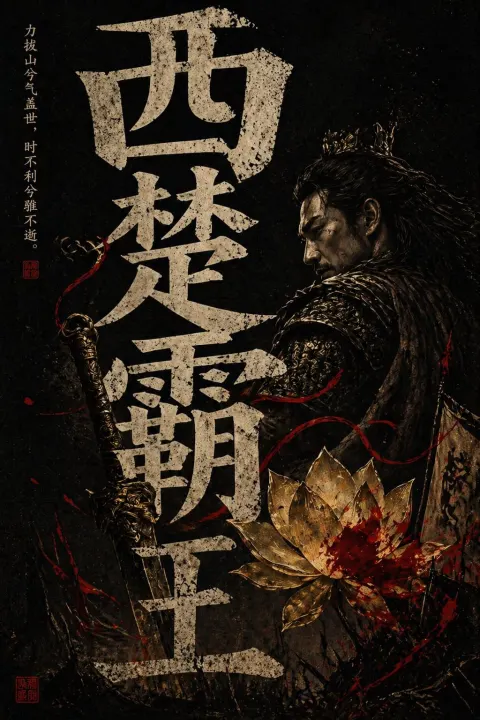 Dark Chinese Style Poster Design