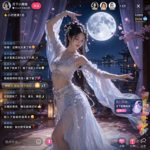 Moonlit Dance Livestream