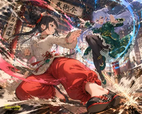 Anime Martial Arts Duel Clash