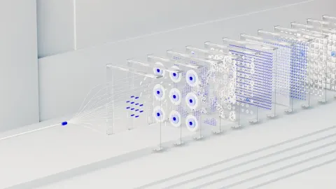 Neural Network Data Pipeline Visualization