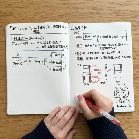 AI Three-View Generation Test
