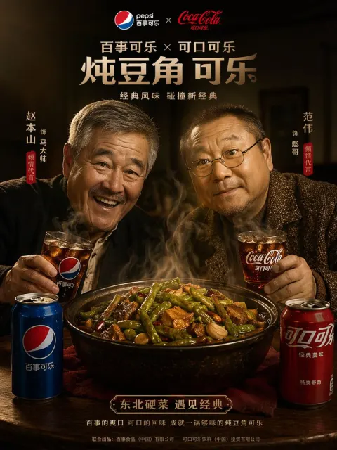 Cola Rivals Stew Poster