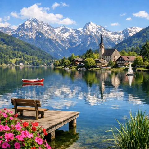 Alpine Lake Dream Village