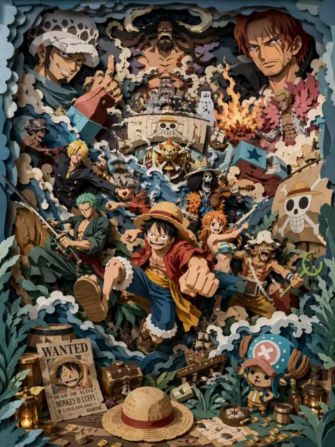 Paper Pirate Chaos Battle
