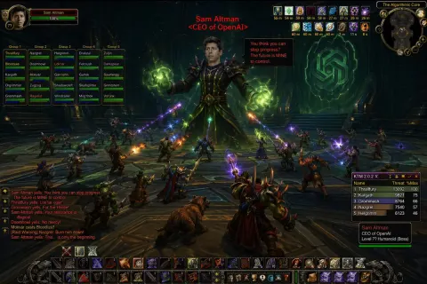WoW Tribe Raid Battle