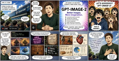 GPT-Image-2 Comic Release