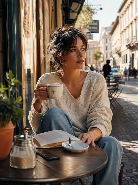 Lazy Afternoon at Street Café