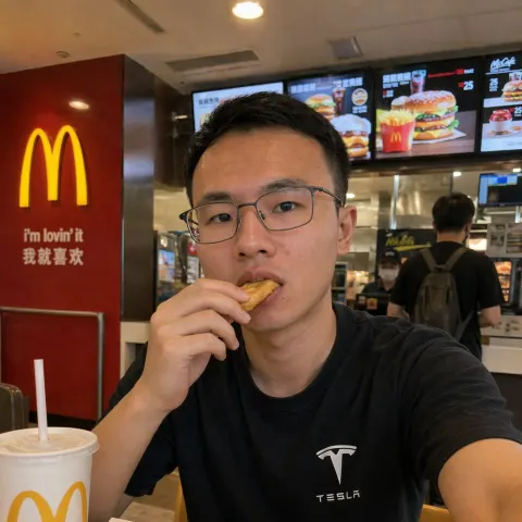 McDonald's Casual Selfie Moment