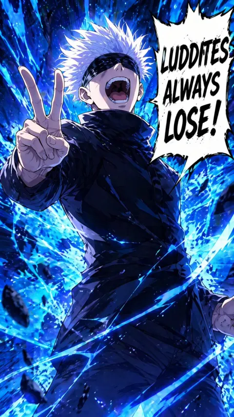 Blindfolded Sorcerer's Triumphant Laugh