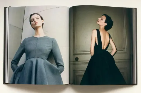Luxury Fashion Editorial Magazine Spread