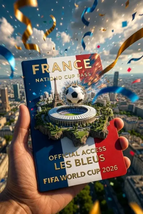 Cinematic 3D World Cup Pass Poster