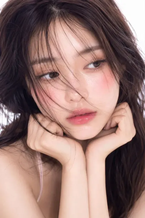K-Beauty Glass Skin Portrait