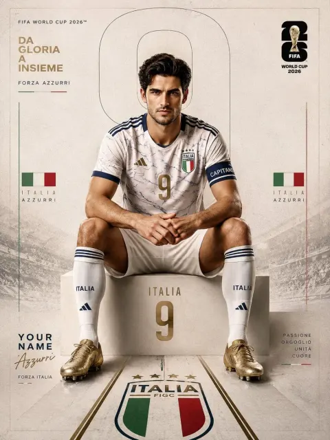 FIFA 2026 Premium Sports Poster