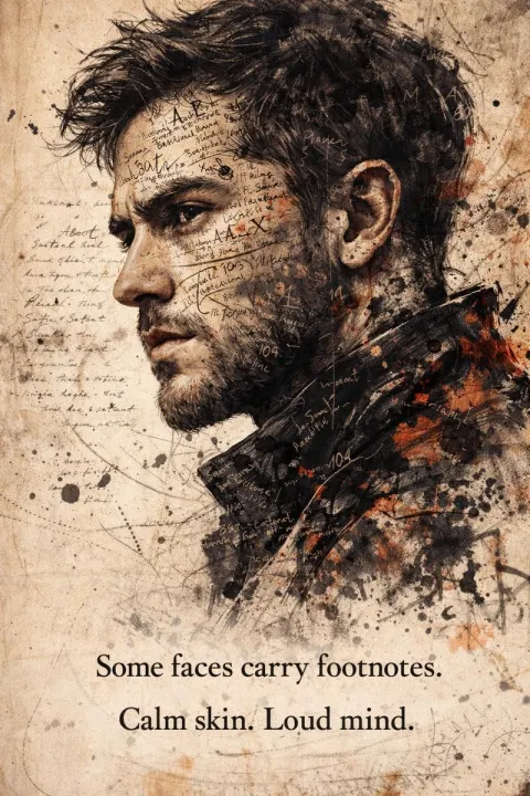 Ink Chaos: Rebellious Portrait