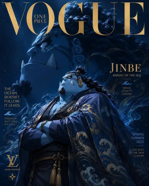 One Piece Vogue Luxury Fashion Cover