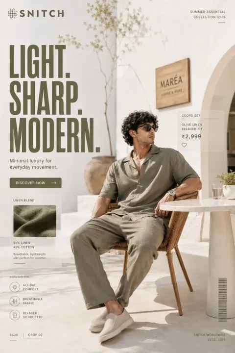 Luxury Athletic Streetwear Campaign