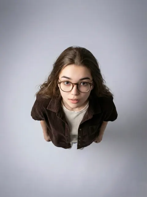 Aerial Portrait Studio Shot