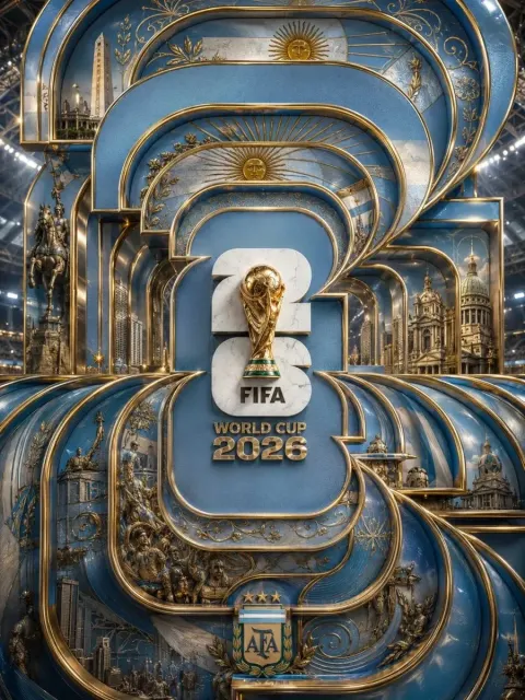 FIFA World Cup 2026 Luxury Poster