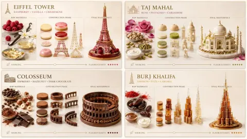 AI Michelin Dessert Architecture