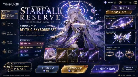 Starfall Reserve Gacha Banner