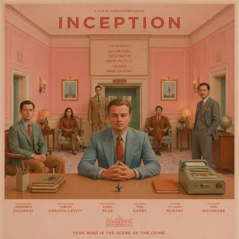 Wes Anderson Movie Reimagine Prompt