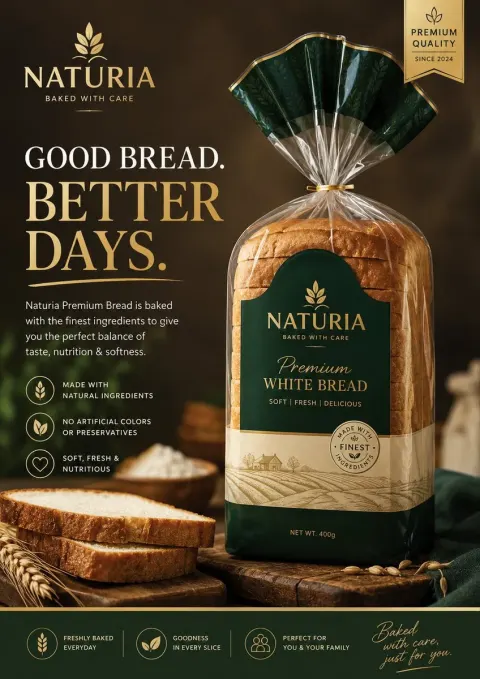 Luxury Bread Ad Campaign