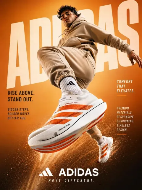 Dynamic Sportswear Ad Jump