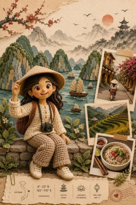 Handcrafted Travel Poster Art