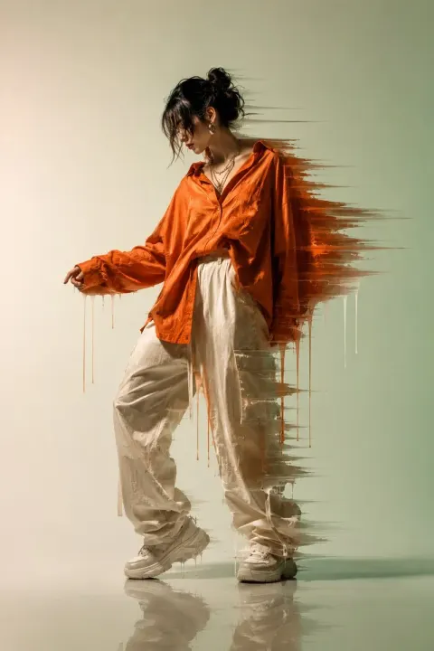 Rust-Orange Fashion Dream