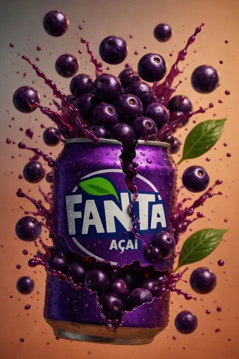 Exploding Soda Commercial Photography