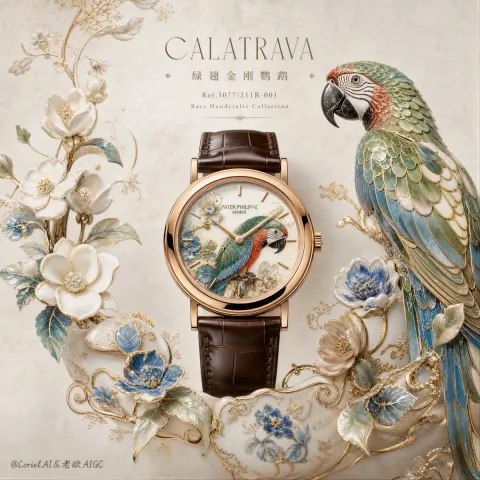 Patek Philippe Porcelain Aviary Masterpiece