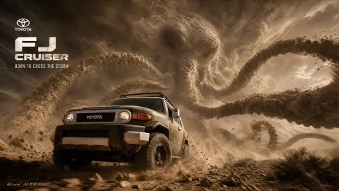 Storm Octopus Hunts FJ Cruiser