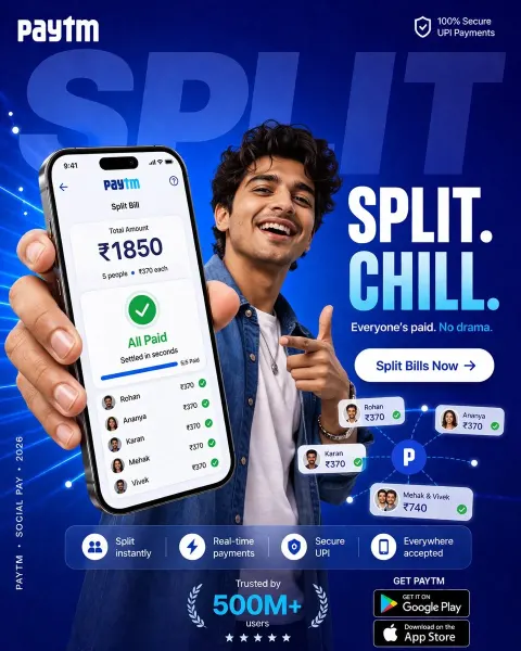PhonePe Split Bill Ad