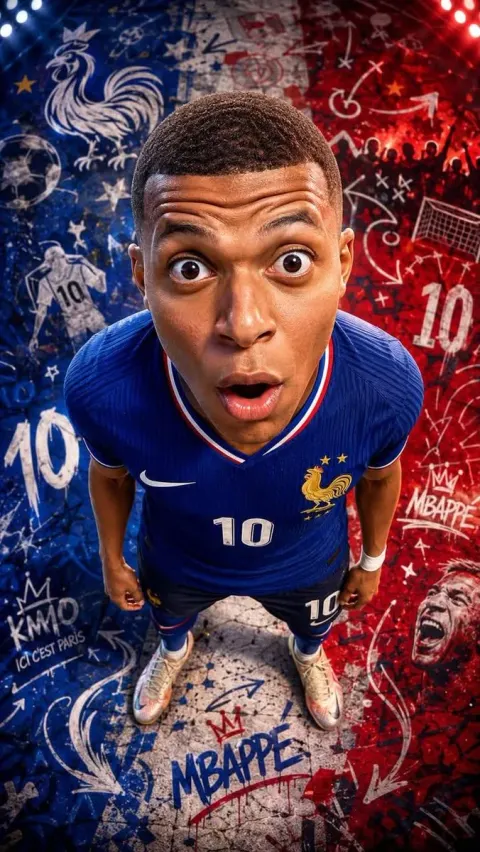 Belgian Football Star Caricature Portrait