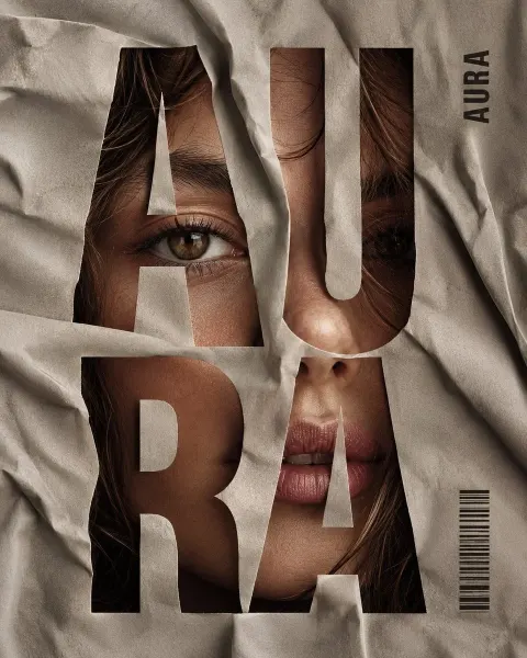 Fabric Typography Editorial Poster