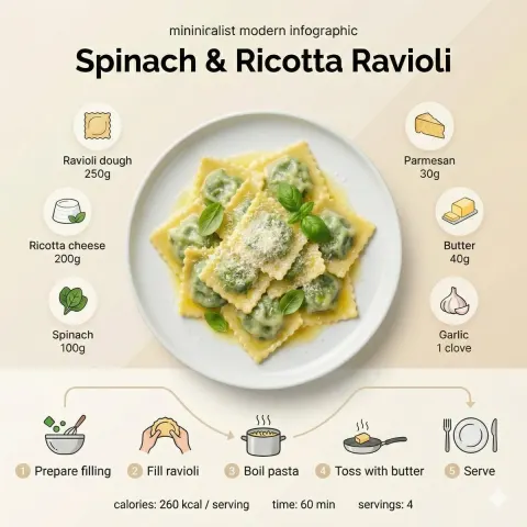 Polish Pierogi Recipe Infographic