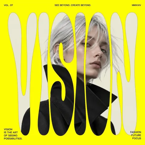 Neon Fashion Editorial Poster Design