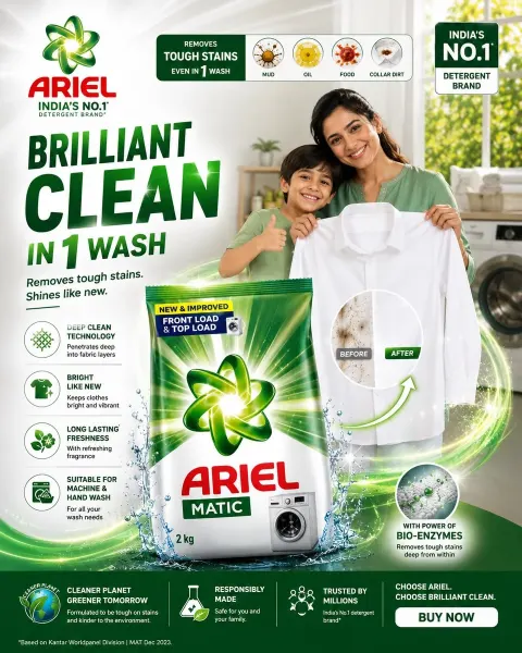 Tide Stain Removal Hero Ad