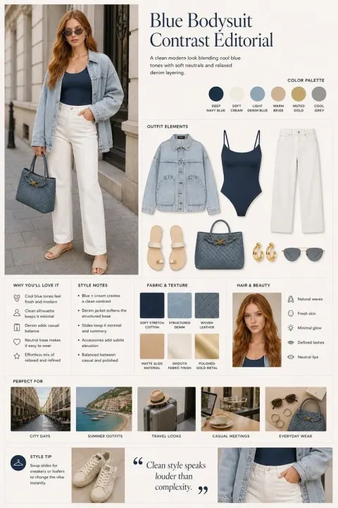 Minimalist Fashion Editorial Layout