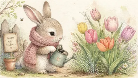 Cute Hand Drawn Storybook Illustration