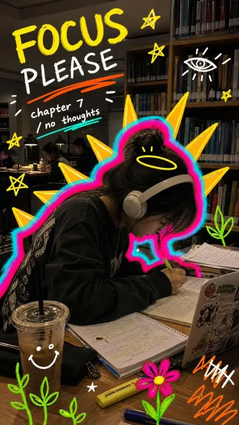 Neon Doodle Gallery Snapshot Style