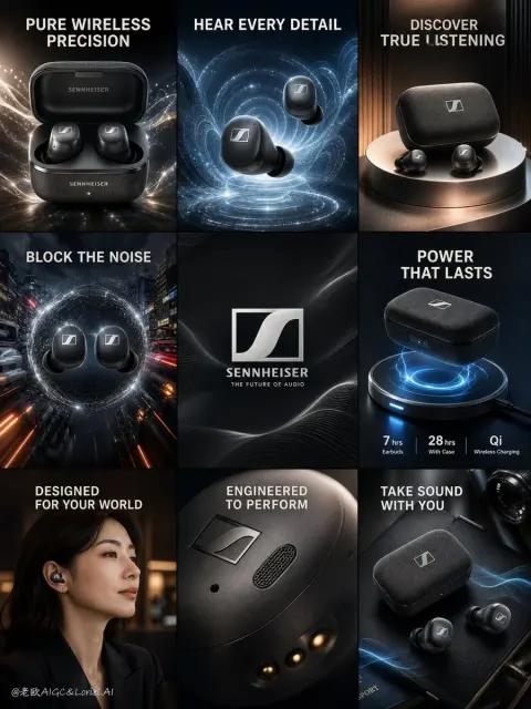 Sennheiser Premium Audio Campaign
