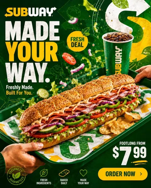 Subway Fresh Handoff
