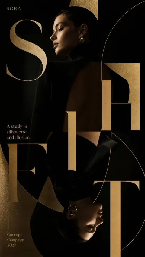 Premium Fashion Typography Poster