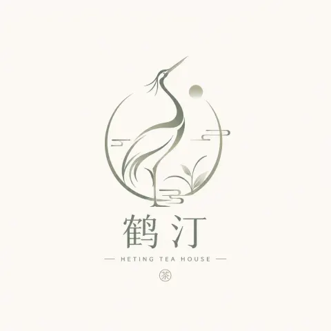 Elegant Animal Emblem Logo Design