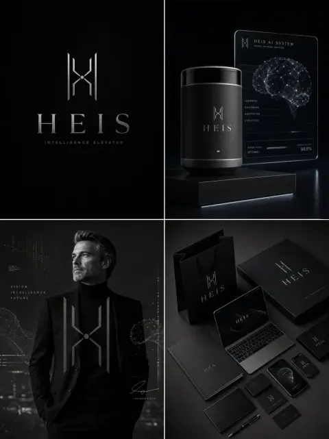 Luxury AI Brand Identity System